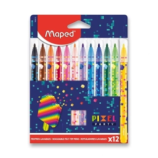 Popisovač MAPED Pixel Party/sada 12ks