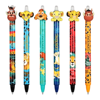 Pero gumovacie 0,5mm Colorino - Lion King, modré