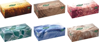 Kozmetické utierky TENTO Flat Box/90ks 3-vrstvové