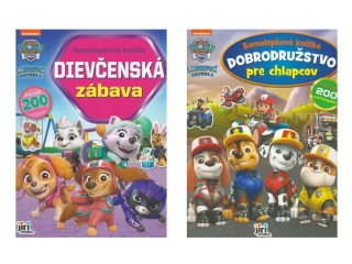Samolepková knižka Labková Patrola JM