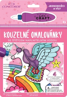 Kúzelné omaľovánky CONCORDE Jednorožce a víly
