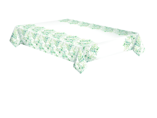 Obrus papierový 120x180cm listy