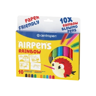 Fúkacie fixky CENTROPEN 1500 Rainbow/10 farebné 