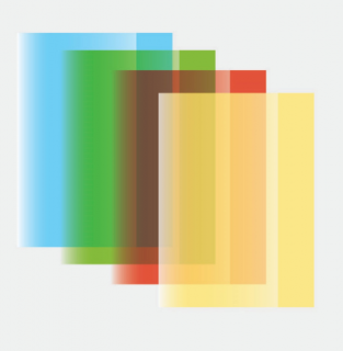 Obal na zošit PP A4/10ks červený