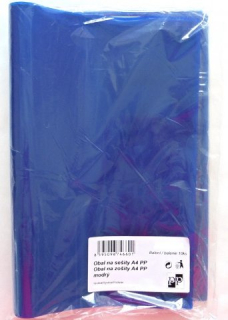Obal na zošit PP A4/10ks modrý